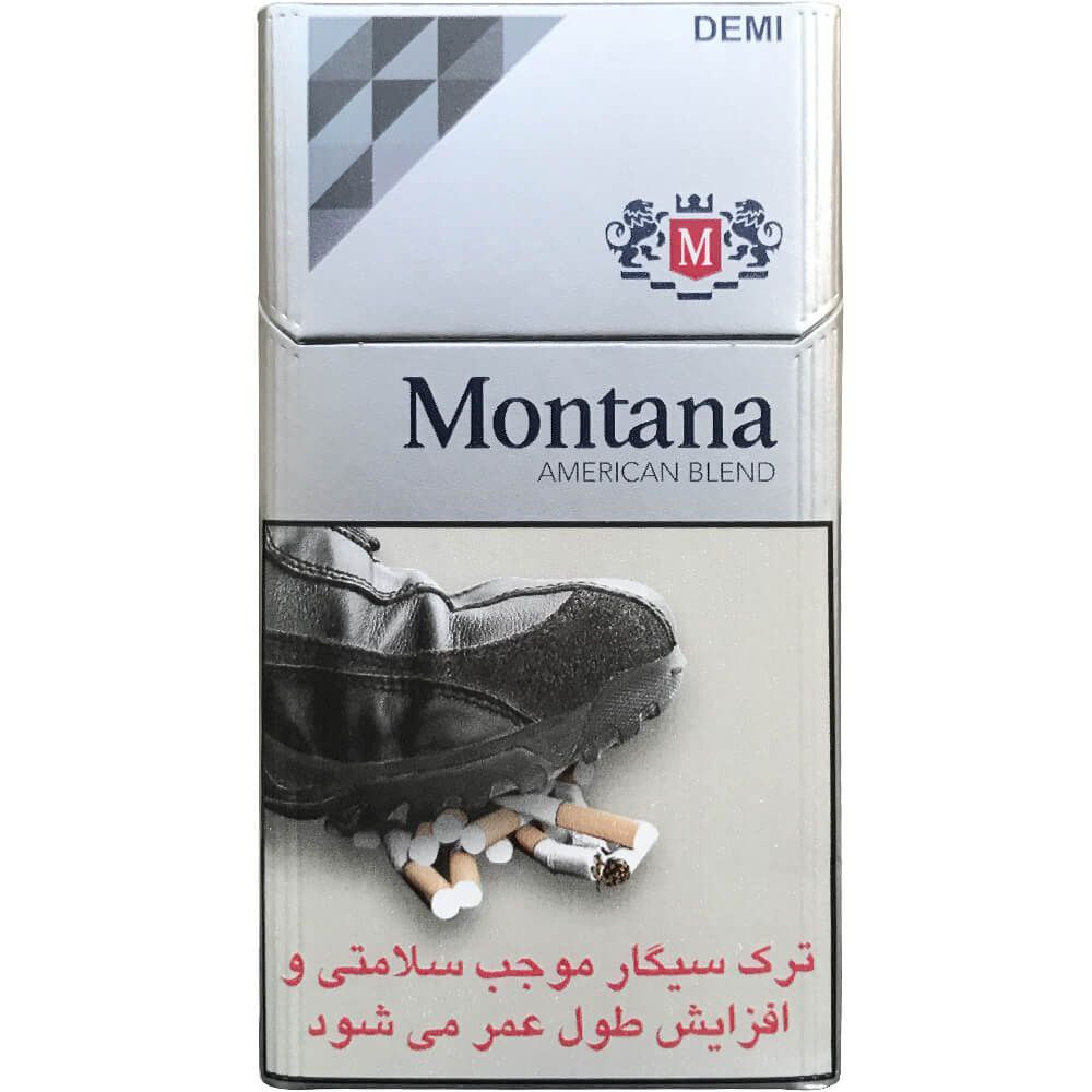 سیگار مونتانا دمی نقره‌ای (Montana Demi Silver)
