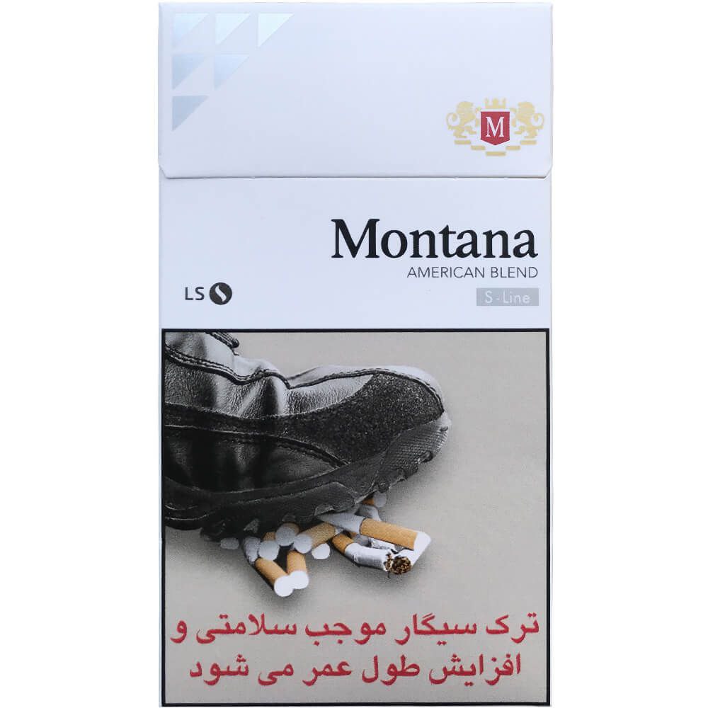 سیگار مونتانا نقره‌ای باریک (Montana S Line Silver) سیگار مونتانا نقره‌ای باریک (اس لاین) یکی از شناخته‌شده‌ترین محصولات برند مونتانا در بازار ایران است. این سیگار با نام‌های دیگری مثل مونتانا باریک نقره‌ای، مونتانا سوپر اسلیم سیلور و مونتانا اس لاین نقره‌ای نیز شناخته می‌شود. طراحی باریک، بسته‌بندی شیک و استفاده از فناوری فیلتر LS باعث شده این سیگار جایگاه خاصی بین مصرف‌کنندگان قدیمی‌تر داشته باشد.