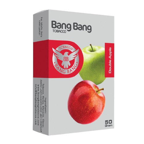 تنباکو قلیان بنگ بنگ دوسیب Bang Bang Double Apple 🍏🍎