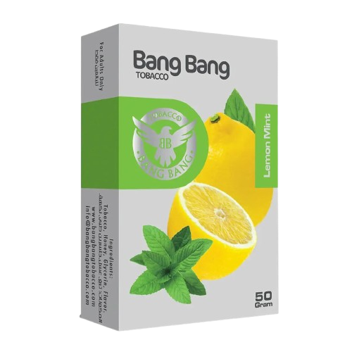 تنباکو قلیان بنگ بنگ لیمو نعنا Bang Bang lemon mint