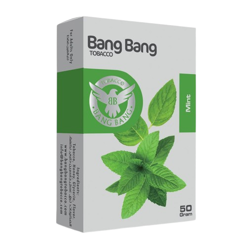 تنباکو قلیان بنگ بنگ نعناع Bang Bang Mint – طعمی خنک و فراموش‌نشدنی