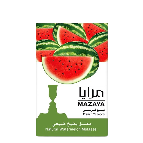تنباکو قلیان هندوانه مزایا Mazaya Watermelon – انتخابی خنک و خوش‌عطر برای قلیان‌دوستان