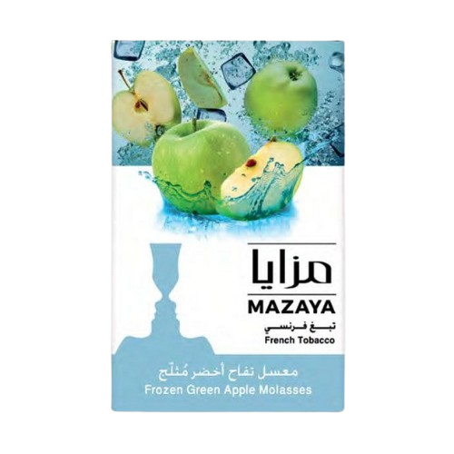 تنباکو قلیان مزایا سیب سبز یخ | طعمی خنک و میوه‌ای برای تجربه‌ای متفاوت 🌿🍏❄️ اگر به دنبال یک طعم تازه، خنک و پرانرژی در دنیای قلیان هستید، بدون شک تنباکو قلیان مزایا سیب سبز یخ (Mazaya Frozen Green Apple) انتخابی بی‌نظیر است. این طعم خاص با ترکیب شیرینی ملایم سیب سبز تازه و سرمای دلنشین یخ، تجربه‌ای خنک، میوه‌ای و فوق‌العاده لذت‌بخش را برای علاقه‌مندان قلیان فراهم می‌کند. برند Mazaya که در جهان به کیفیت بالا و تنوع طعم‌ها مشهور است، در این محصول نهایت دقت و اصالت را به کار برده است.
