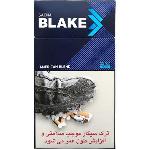 سیگار بلیک آبی سوپراسلیم (Saena Blake SS 100 Blue) سیگار بلیک آبی سوپراسلیم (Blake SS 100 Blue) یکی از تازه‌ترین تولیدات شرکت دخانیات ایران (SMPP) است که با طراحی باریک و بلند خود، توانسته توجه بسیاری از مصرف‌کنندگان را جلب کند. این سیگار با طول ۹۹ میلی‌متر و قطر ۶ میلی‌متر در دسته سیگارهای سوپراسلیم قرار می‌گیرد و با بسته‌بندی سورمه‌ای زیبا و نوارهای آبی روشن عرضه می‌شود.