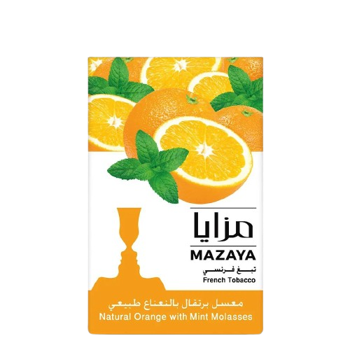 تنباکو پرتقال نعنا مزایا | Mazaya Orange with Mint